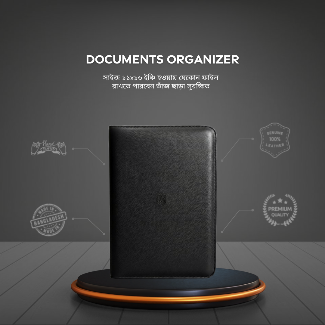 Zillionary Premium Document Organizer Full Black - Image 2